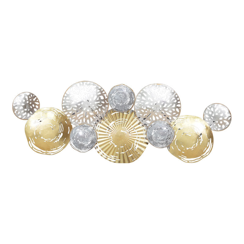 Διακοσμητικό Τοίχου Dille Μέταλλο Πολύχρωμο 114.9x4.4x43.2