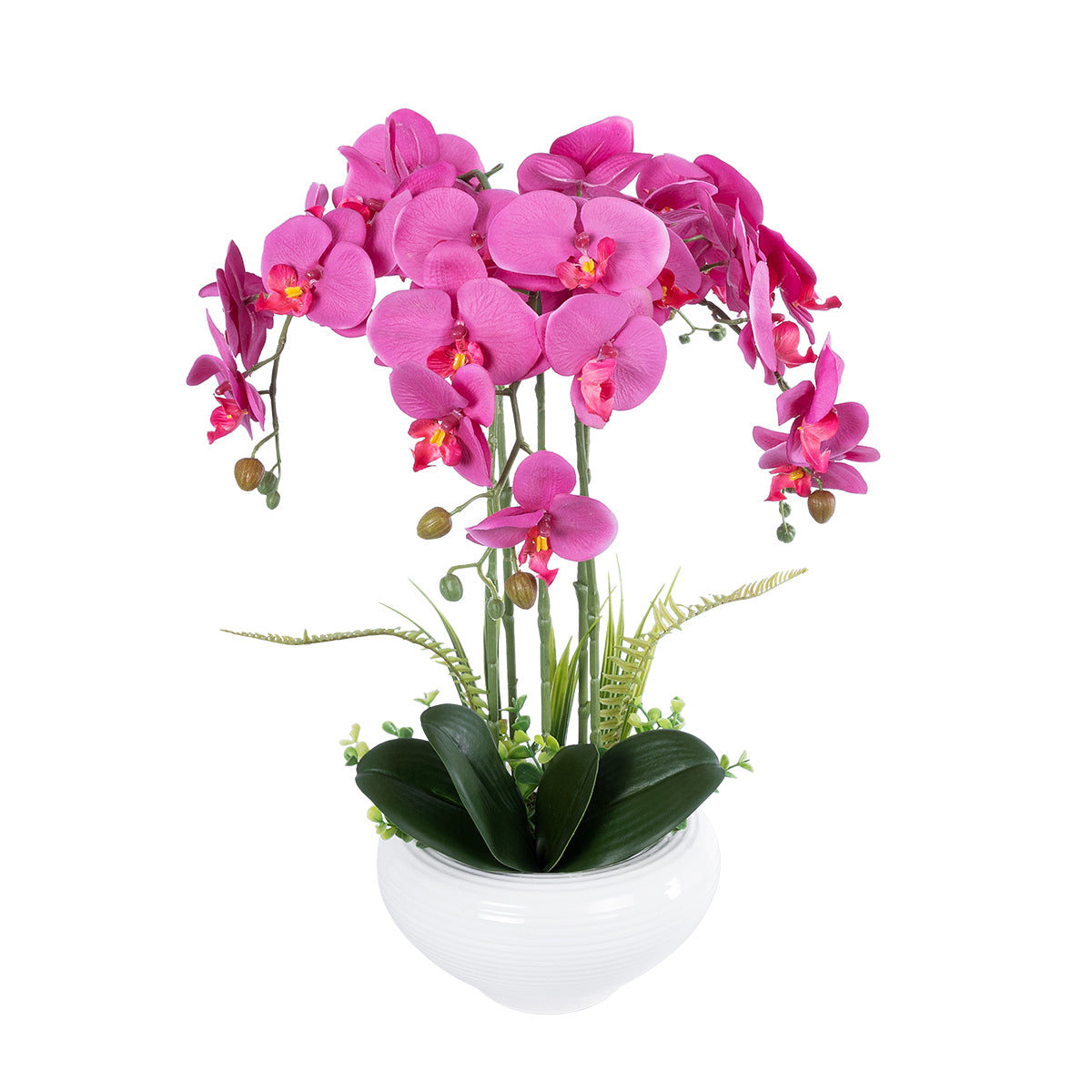 DARK PINK ORCHID 21123 Διακοσμητικό Φυτό Φούξια Ορχιδέα Υ50cm