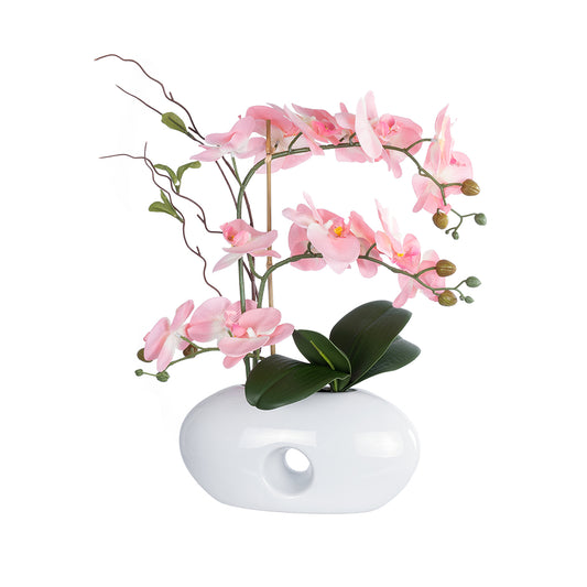 PINK ORCHID 21126 Διακοσμητικό Φυτό Ροζ Ορχιδέα Υ42cm