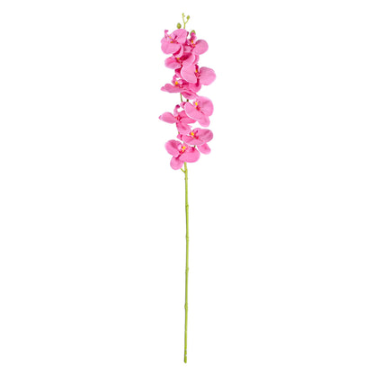 PINK ORCHID BRANCH 21131 Τεχνητό Διακοσμητικό Κλαδί Ορχιδέας Y85cm