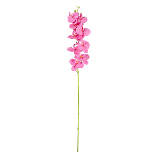 PINK ORCHID BRANCH 21131 Τεχνητό Διακοσμητικό Κλαδί Ορχιδέας Y85cm