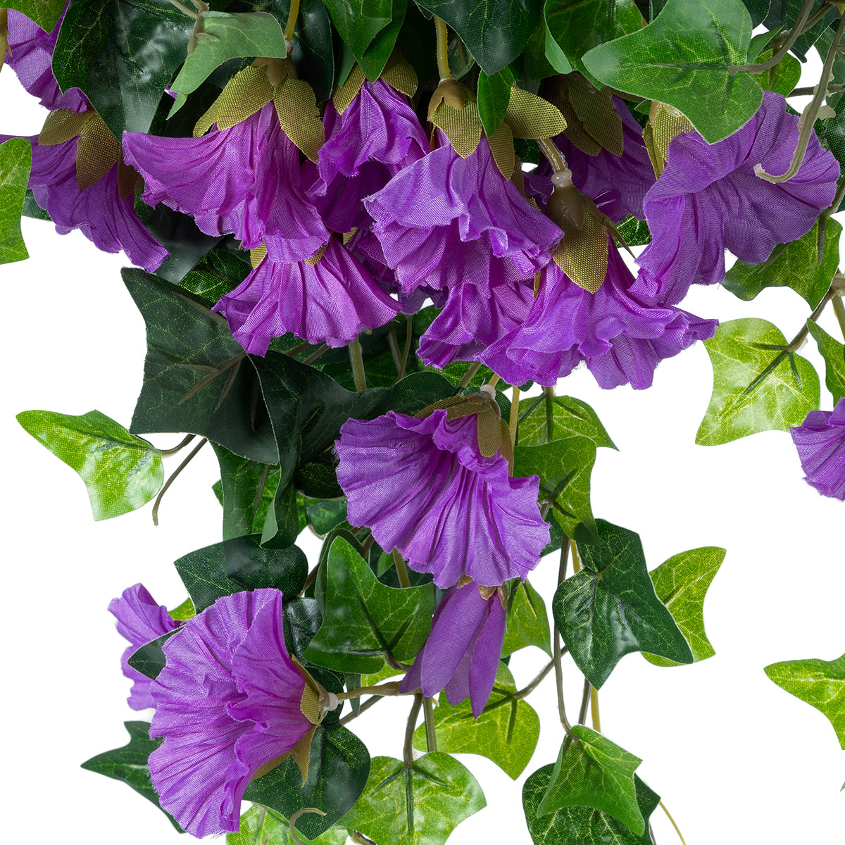 MORNING GLORY HANGING PLANT 21132 Τεχνητό Διακοσμητικό Κρεμαστό Κλαδί Ορτανσίας Y65cm