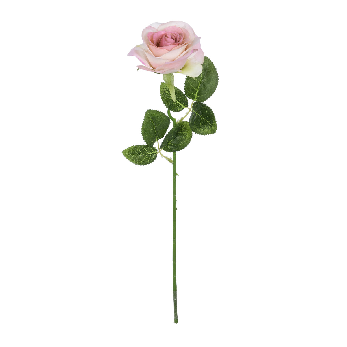 LIGHT PINK ROSE BRANCH 21137 Τεχνητό Διακοσμητικό Κλαδί Ανοιχτό ΡοζΤριαντάφυλλο Y50cm