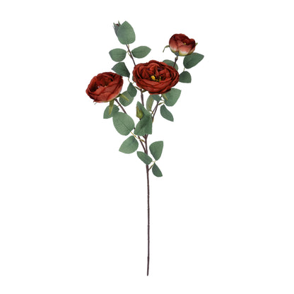 RED CLIMBING ROSE BRANCH 21182 Τεχνητό Διακοσμητικό Κλαδί Τριαντάφυλλο Κόκκινο Y70cm