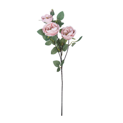 PINK CLIMBING ROSE BRANCH 21184 Τεχνητό Διακοσμητικό Κλαδί Τριαντάφυλλο Ροζ Y70cm