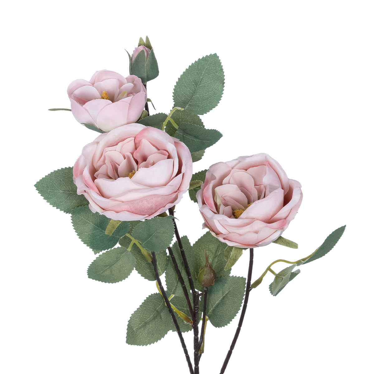 PINK CLIMBING ROSE BRANCH 21184 Τεχνητό Διακοσμητικό Κλαδί Τριαντάφυλλο Ροζ Y70cm