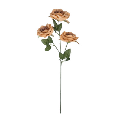 PEACH CLIMBING ROSE BRANCH 21189 Τεχνητό Διακοσμητικό Κλαδί Τριαντάφυλλο Ροδακινί Y66cm