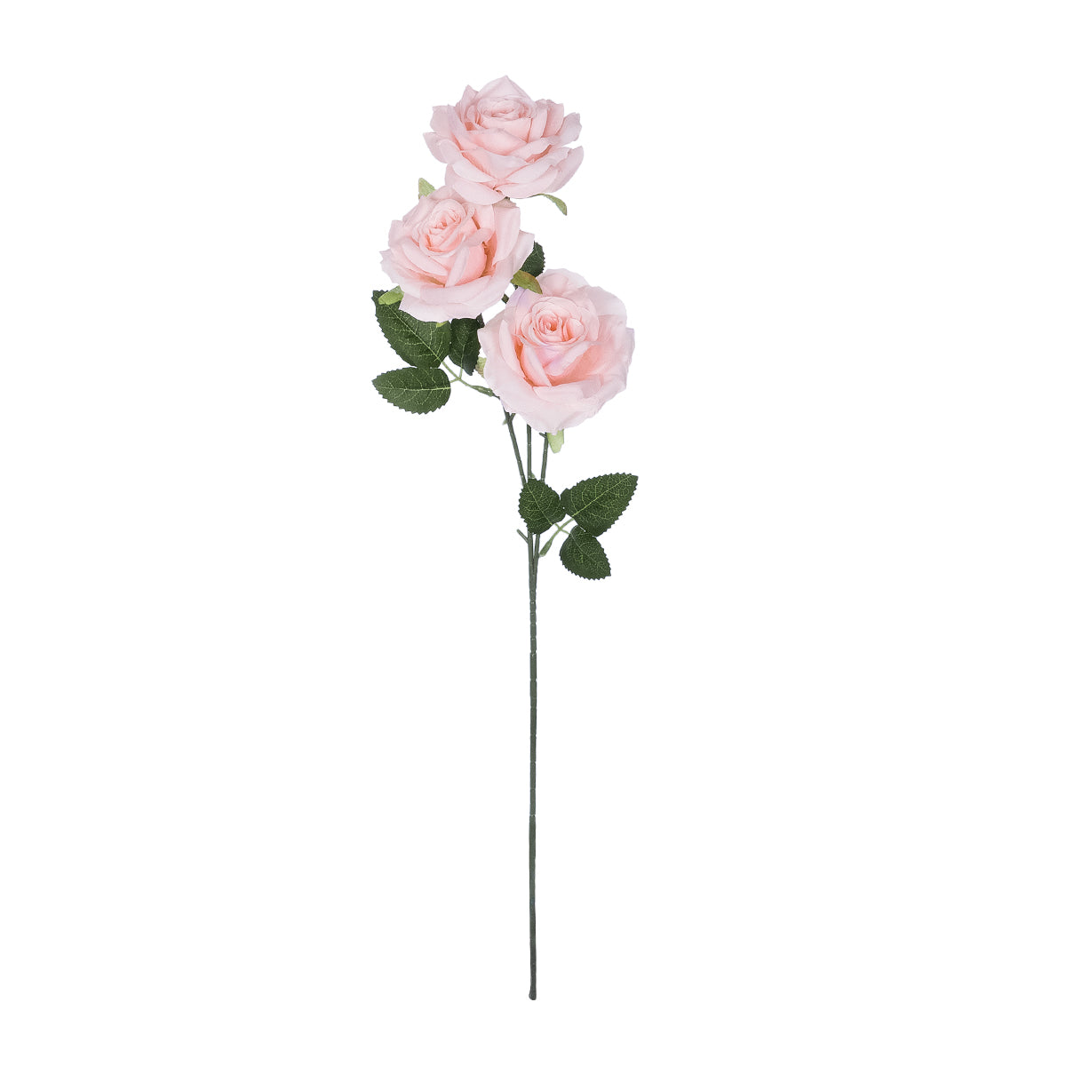 LIGHT PINK CLIMBING ROSE BRANCH 21193 Τεχνητό Διακοσμητικό Κλαδί Τριαντάφυλλο Ανοιχτό Ροζ Y66cm