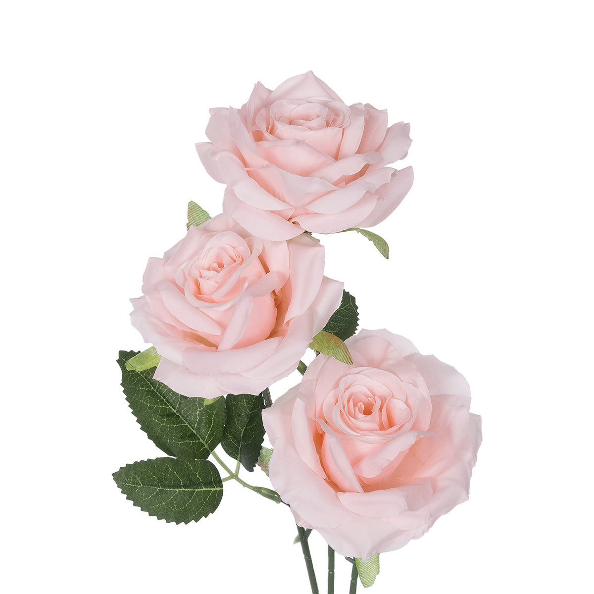 LIGHT PINK CLIMBING ROSE BRANCH 21193 Τεχνητό Διακοσμητικό Κλαδί Τριαντάφυλλο Ανοιχτό Ροζ Y66cm