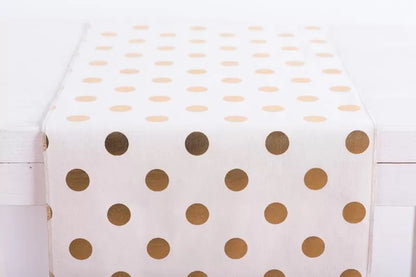 Ράννερ Χρυσό Πουά 32x250εκ