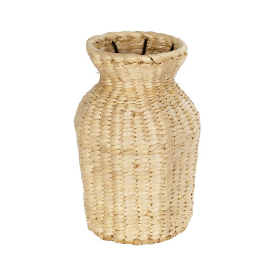 HAVANA 21222 Διακοσμητικό Πλεκτό Καλάθι - Κασπώ Γλάστρα - Flower Pot Μπεζ Μ16 x Π16 x Υ25cm