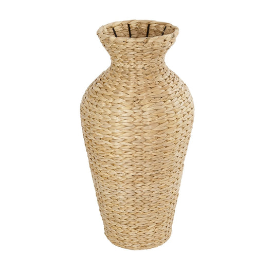 HAVANA 21229 Διακοσμητικό Πλεκτό Καλάθι - Κασπώ Γλάστρα - Flower Pot Μπεζ Π29 x M29 x Υ57cm