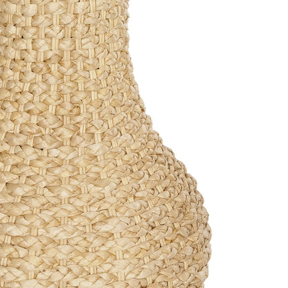 SANDIAGO 21234 Διακοσμητικό Πλεκτό Καλάθι - Κασπώ Γλάστρα - Flower Pot Μπεζ Π25 x M25 x x Υ40cm