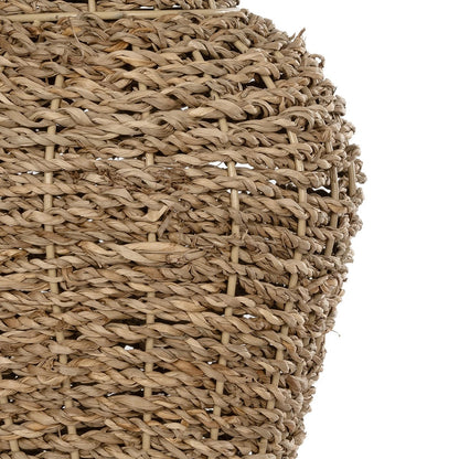 TEXAS 21238 Διακοσμητικό Πλεκτό Καλάθι - Κασπώ Γλάστρα - Flower Pot Μπεζ Μ20 x Π20 x Υ43