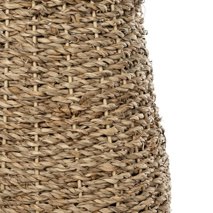 PANAMA 21241 Διακοσμητικό Πλεκτό Καλάθι - Κασπώ Γλάστρα - Flower Pot Μπεζ Μ20 x Π20 x Υ40