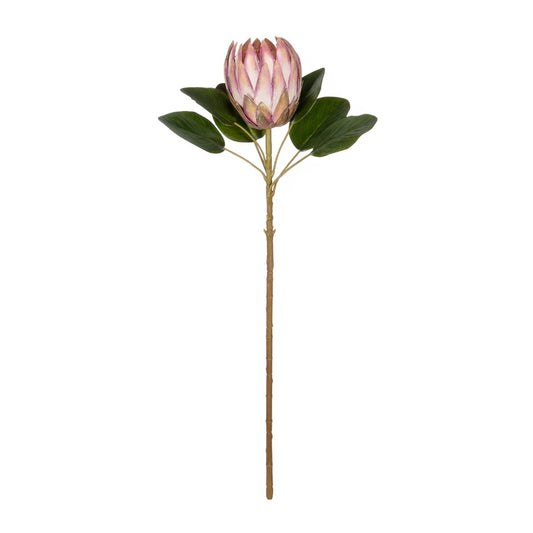 PINK KING FLOWER BRANCH 21300 Τεχνητό Διακοσμητικό Κλαδί KING FLOWER Ροζ Y70cm
