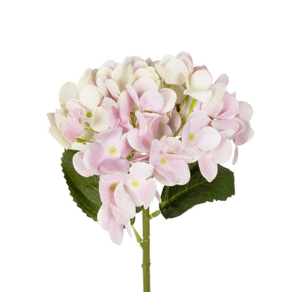PINK HYDRANGEA BRANCH 21318 Τεχνητό Διακοσμητικό Κλαδί Ροζ Ορτανσία Y48cm