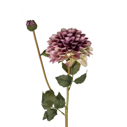 PURPLE CHRYSANTHEMUM BRANCH 21322 Τεχνητό Διακοσμητικό Μωβ Κλαδί Χρυσάνθεμο Y70cm