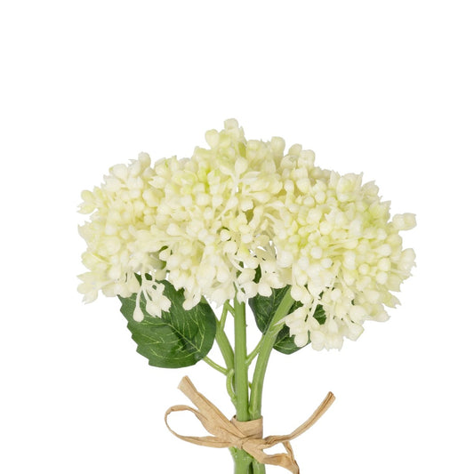 WHITE HYACINTH BOUQUET 21351 Τεχνητό Διακοσμητικό Μπουκέτο Λευκός Υάκυνθος Y30cm