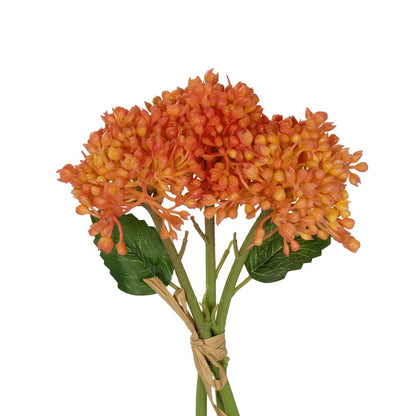 ORANGE HYACINTH BOUQUET 21357 Τεχνητό Διακοσμητικό Μπουκέτο Πορτοκαλί Υάκυνθος Y30cm