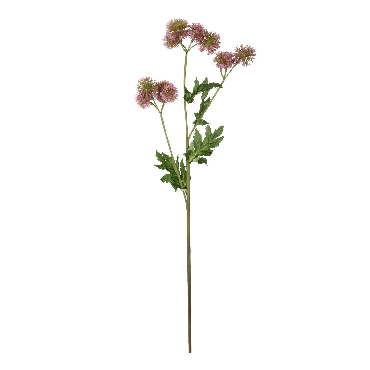 PURPLE DANDELION BOUQET 21364 Τεχνητό Διακοσμητικό Ταραξάκο Μπουκέτο Y62cm