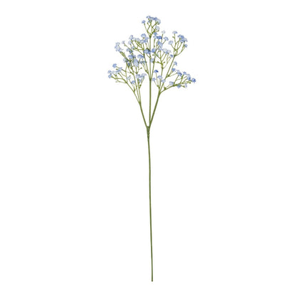 BLUE BRANCH BABY BREATH 21296 Τεχνητό Διακοσμητικό Κλαδί Μπλέ Γυψοφίλης Y53cm