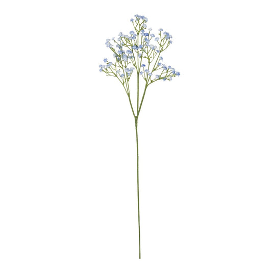 BLUE BRANCH BABY BREATH 21296 Τεχνητό Διακοσμητικό Κλαδί Μπλέ Γυψοφίλης Y53cm