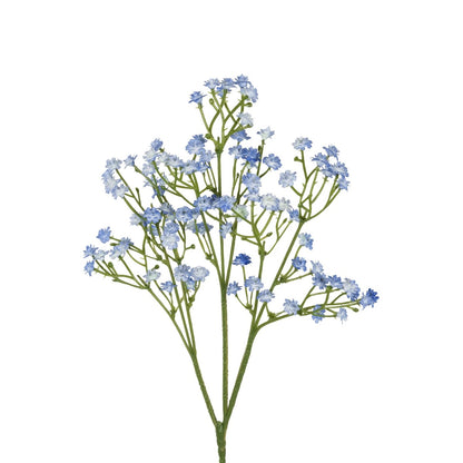 BLUE BRANCH BABY BREATH 21296 Τεχνητό Διακοσμητικό Κλαδί Μπλέ Γυψοφίλης Y53cm