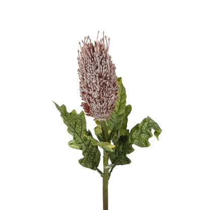 PURPLE STIPA FRUIT BRANCH 21375 Τεχνητό Διακοσμητικό Κλαδί Στίπα Y69cm