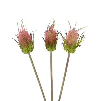 PINK VELVET FRUIT BOUQET 21377 Τεχνητό Διακοσμητικό Μπουκέτο Βερμπάσκο Y56cm