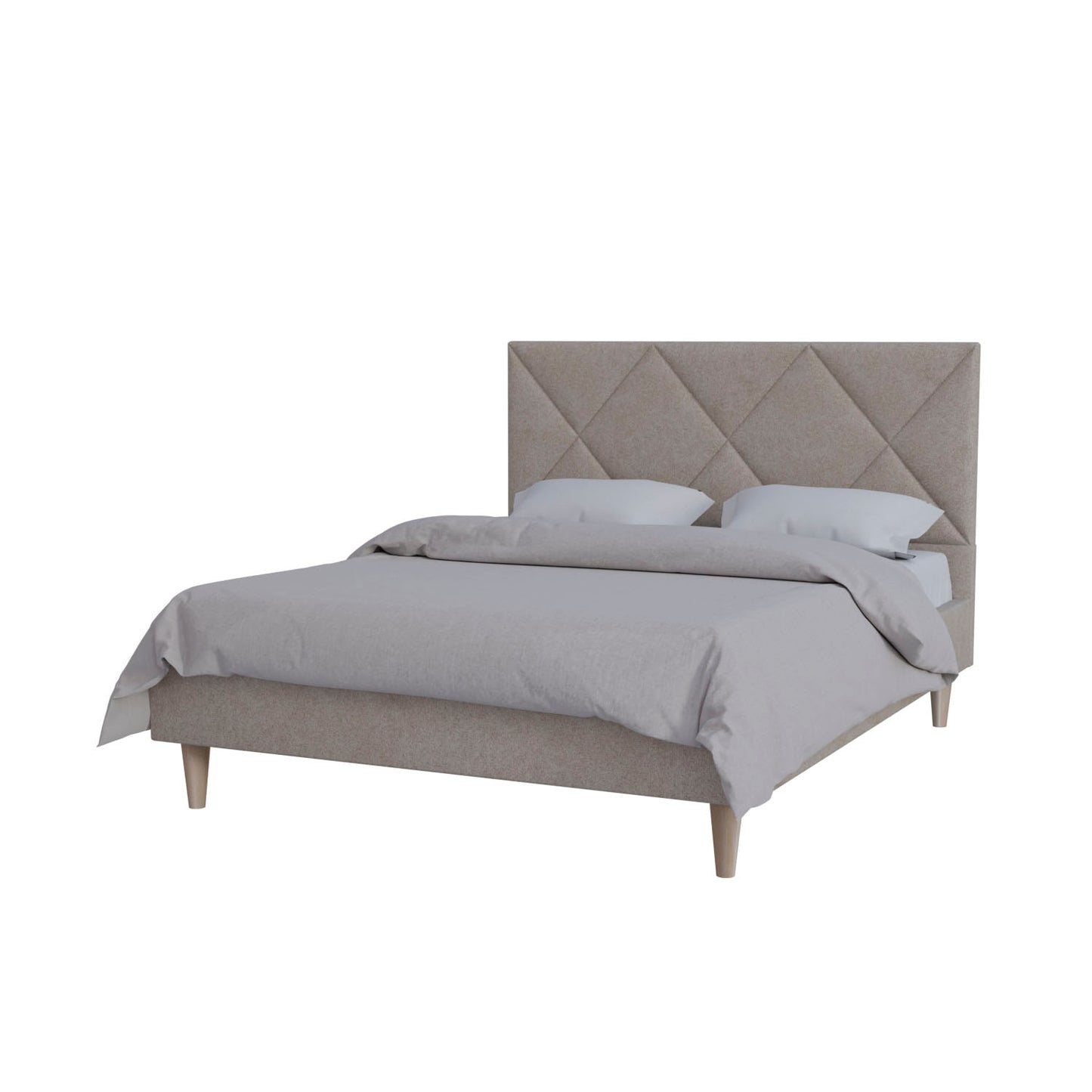 Κρεβάτι Fortuna Μπεζ 160x200εκ