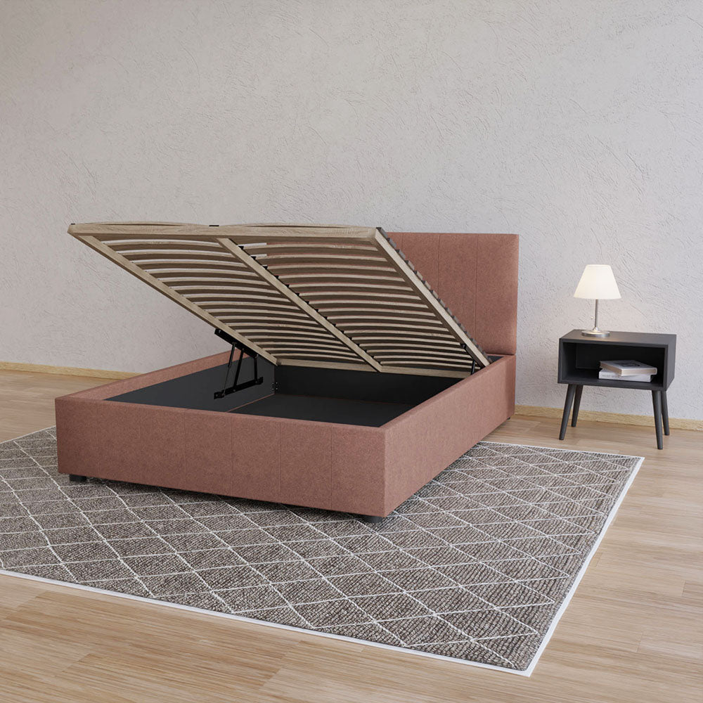 Κρεβάτι Billy Τερακότα 140x200εκ