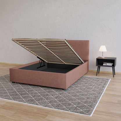 Κρεβάτι Billy Τερακότα 140x200εκ