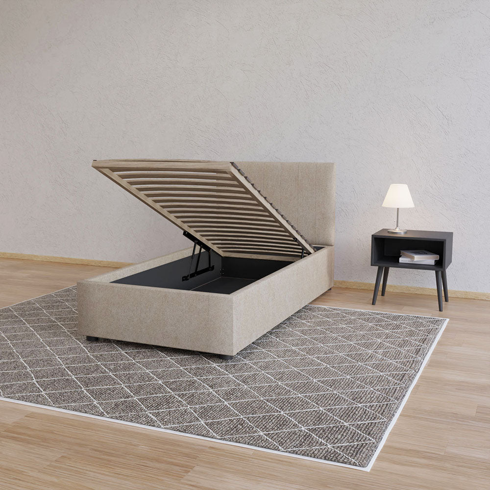 Κρεβάτι Billy Μπεζ 90x200εκ