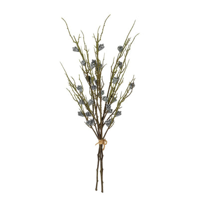 GREEN EUCALYPTUS FRUIT BOUQET 21431 Tεχνητό Διακοσμητικό Μπουκέτο Ευκάληπτος Πράσινο Y62cm