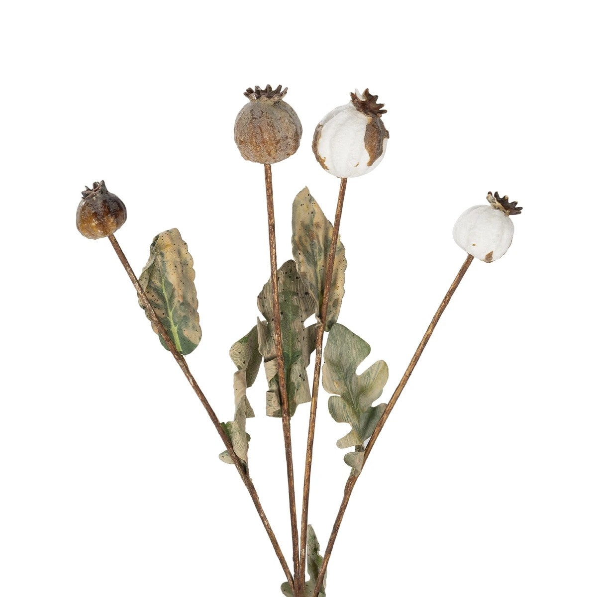 POPPY FRUIT BRANCH 21433 Τεχνητό Διακοσμητικό Κλαδί Παπαρούνα Y60cm