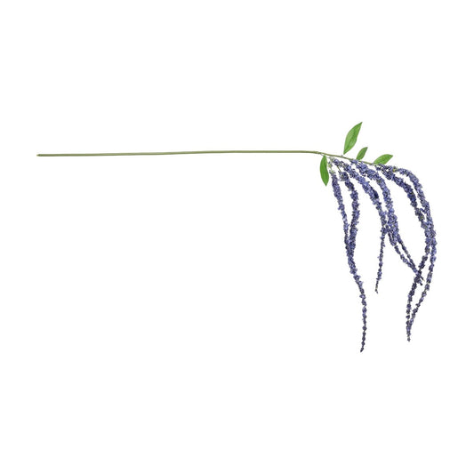 PURPLE AMARANTHUS FRUIT BRANCH 21452 Τεχνητό Διακοσμητικό Κλαδί Μωβ Αμάρανθος Y80cm
