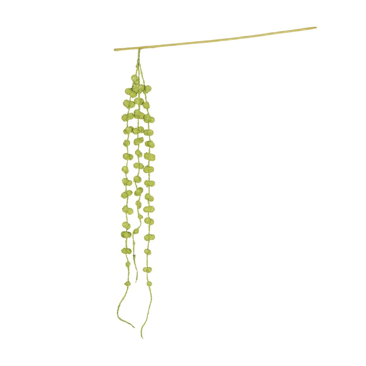GREEN AMARANTHUS FRUIT BRANCH 21453Τεχνητό Διακοσμητικό Κλαδί Πράσινος Αμάρανθος Y60cm