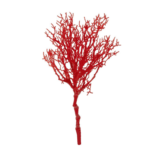 RED CORAL BRANCH 21468 Τεχνητό Διακοσμητικό Κλαδί Κόκκινο Koράλι Y35cm