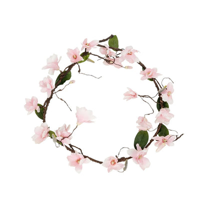 MANGOLIA FLOWER VINE 21469 Τεχνητό Διακοσμητικό Κλαδί Μανόλιας Y180cm