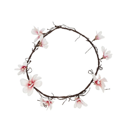 MANGOLIA FLOWER VINE 21470 Τεχνητό Διακοσμητικό Κλαδί Μανόλιας Y185cm