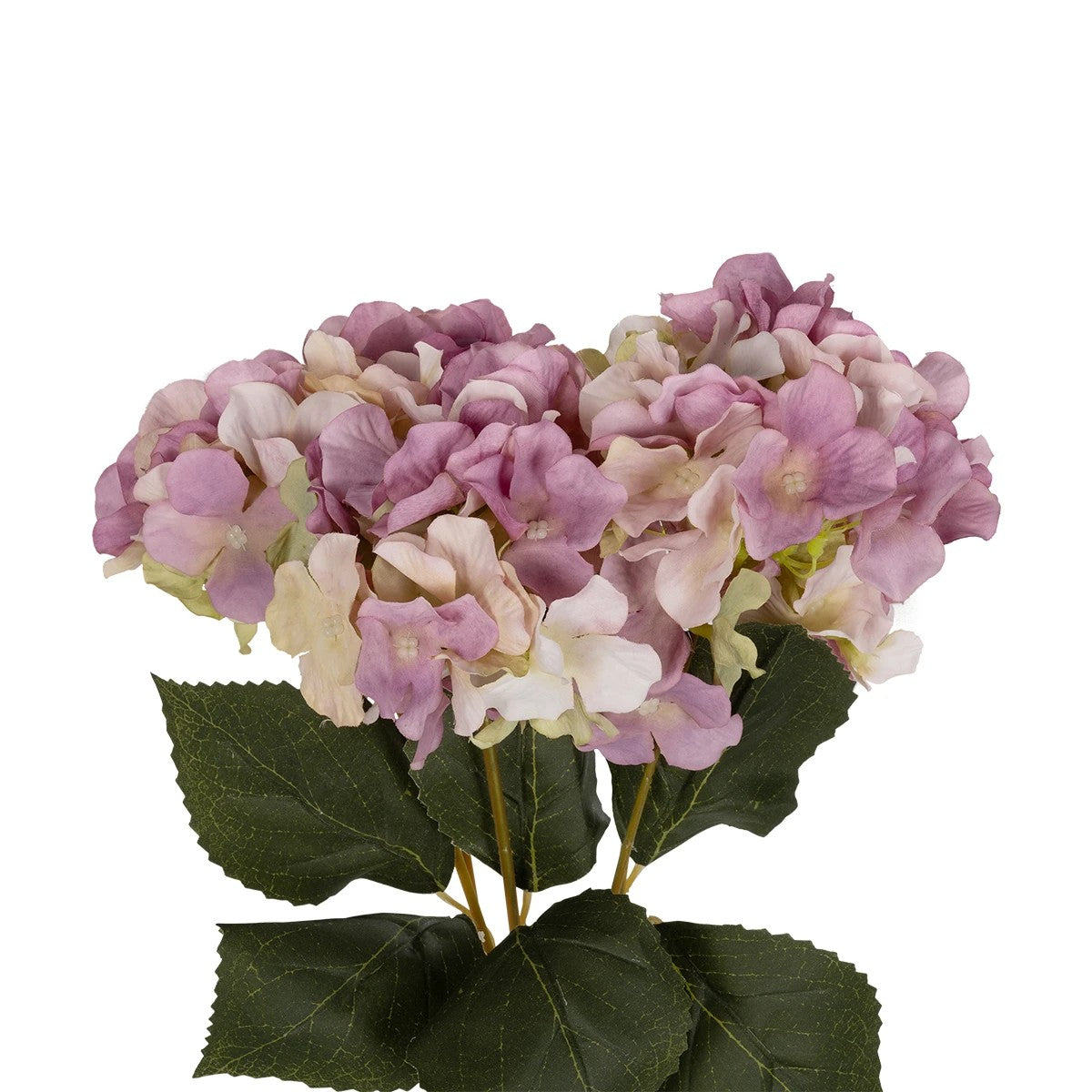 PURPLE ORTENSIA GRASS BRANCH 21487 Τεχνητό Διακοσμητικό Κλαδί Μωβ Ορτανσίας Y43cm