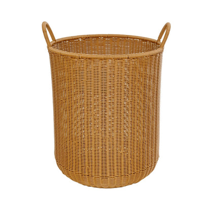 TORINO 21492 Διακοσμητικό Πλεκτό Καλάθι - Κασπώ Γλάστρα - Flower Pot Μπεζ Φ37cm x Υ52cm