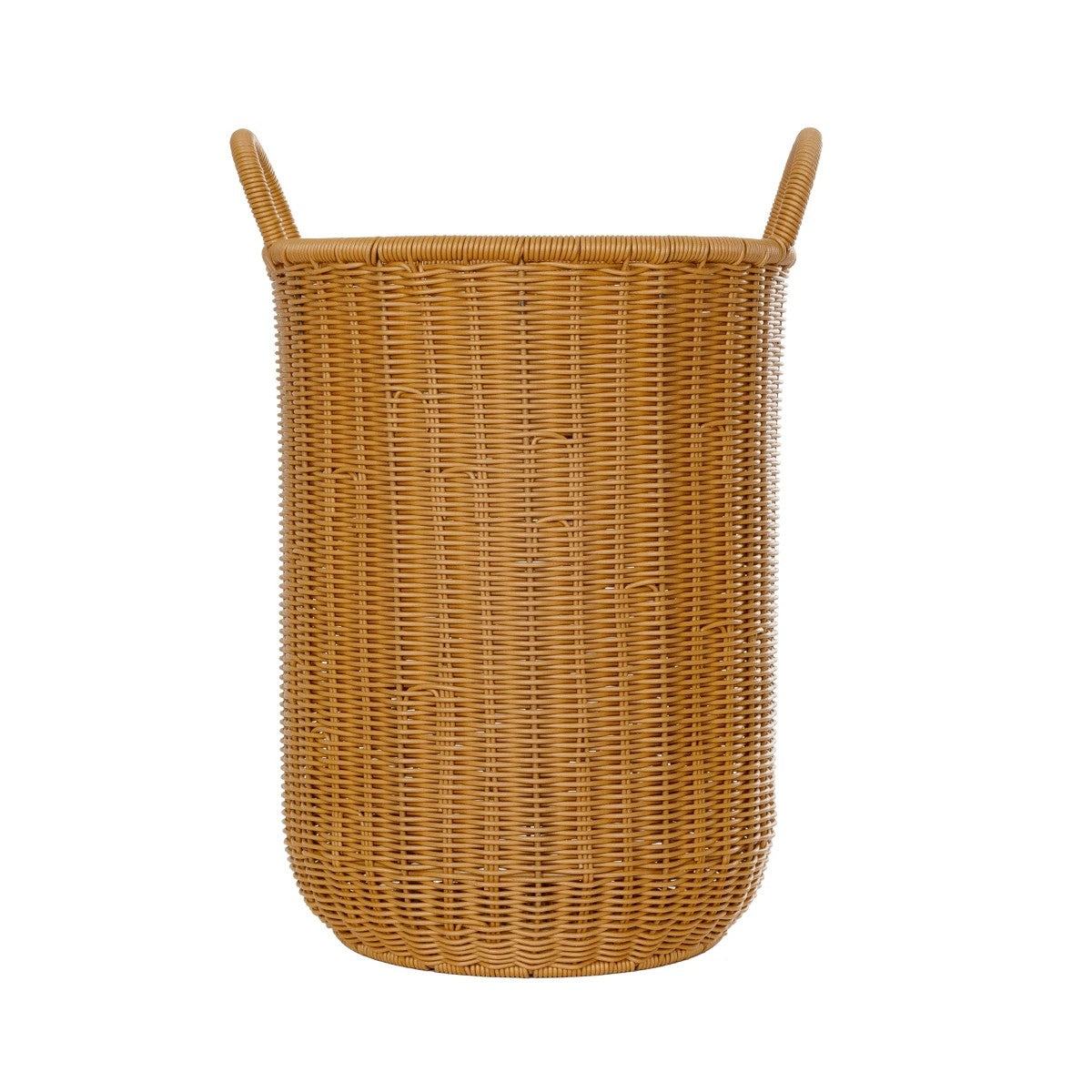 TORINO 21493 Διακοσμητικό Πλεκτό Καλάθι - Κασπώ Γλάστρα - Flower Pot Μπεζ Φ31cm x Υ47cm