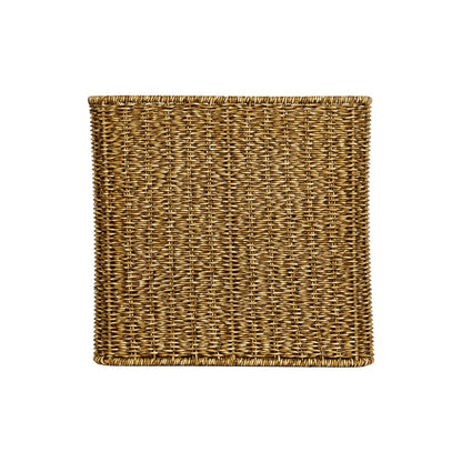 SIENA 21497 Διακοσμητικό Πλεκτό Καλάθι - Κασπώ Γλάστρα - Flower Pot Μπεζ Μ32 x Π28 x Υ30cm