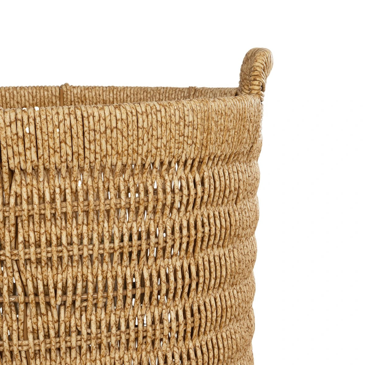 BARBADOS 21499 Διακοσμητικό Πλεκτό Καλάθι - Κασπώ Γλάστρα - Flower Pot Μπεζ Μ28 x Π28 x Υ26