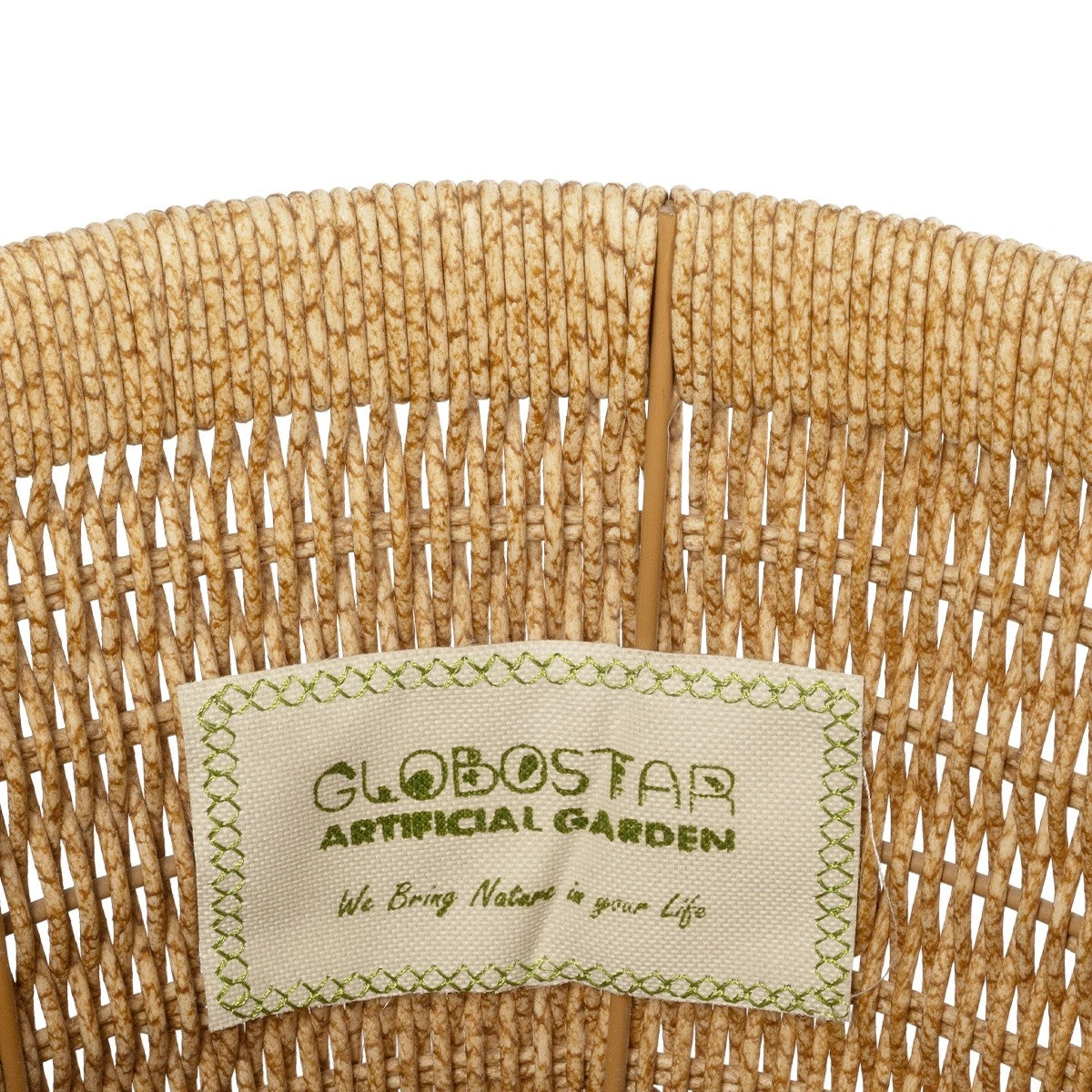 BARBADOS 21499 Διακοσμητικό Πλεκτό Καλάθι - Κασπώ Γλάστρα - Flower Pot Μπεζ Μ28 x Π28 x Υ26