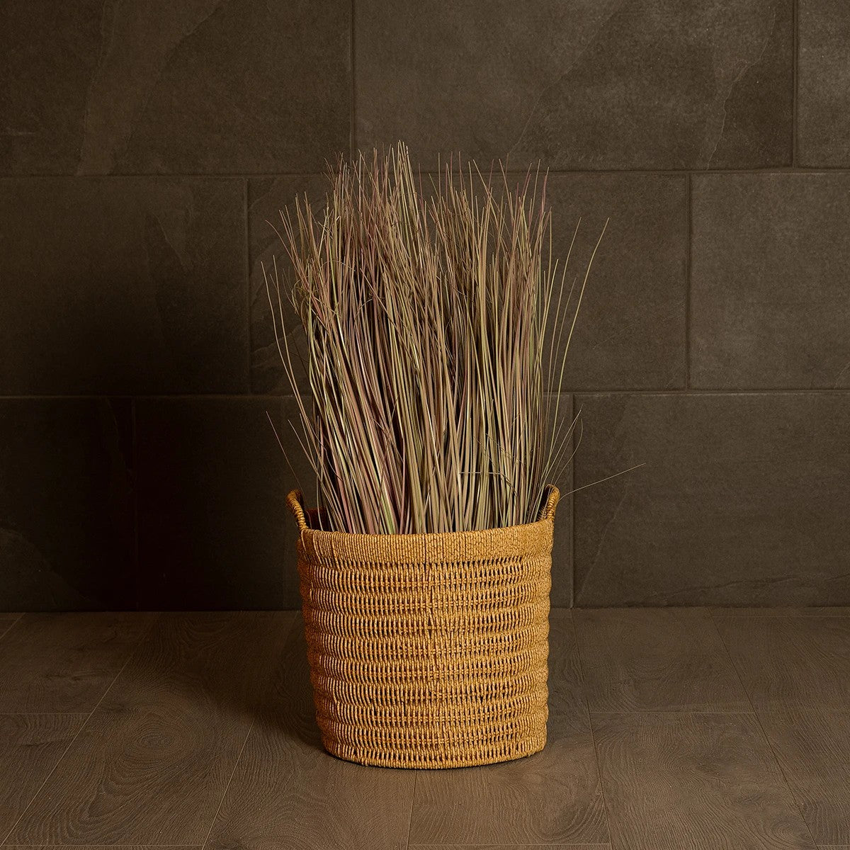 BARBADOS 21499 Διακοσμητικό Πλεκτό Καλάθι - Κασπώ Γλάστρα - Flower Pot Μπεζ Μ28 x Π28 x Υ26