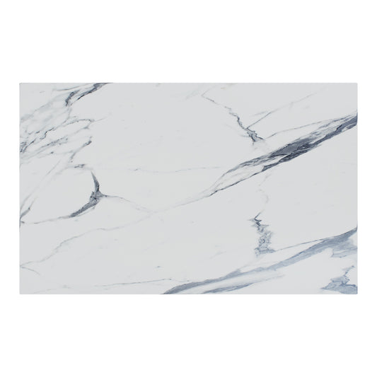 Table Top Solace Werzalit White Marble 120x80cm Thickness 35cm