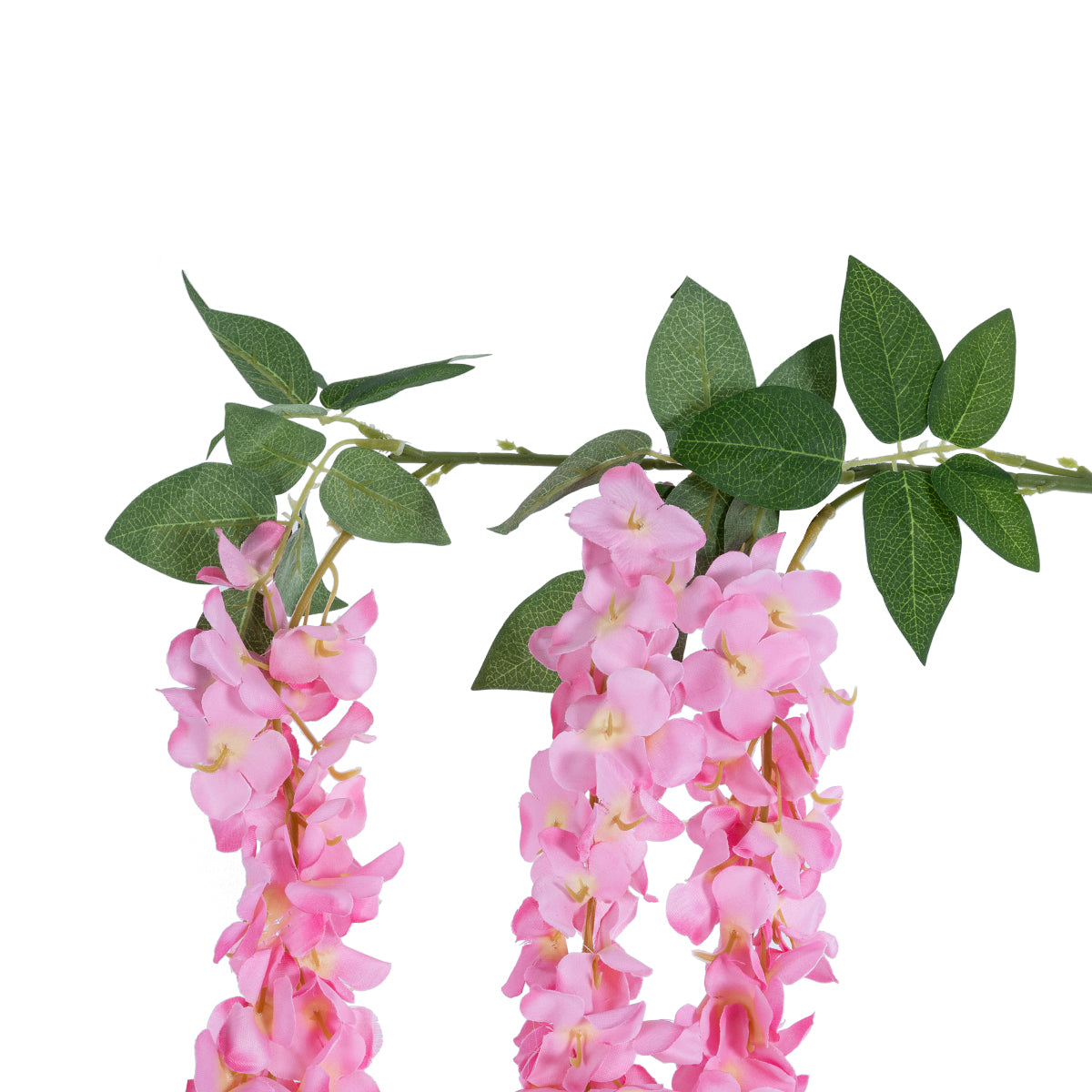 PINK WISTERIA FLOWER BRANCH 21518 Τεχνητό Διακοσμητικό κλαδί Βιστέρια Ροζ Φ45 x Υ164cm